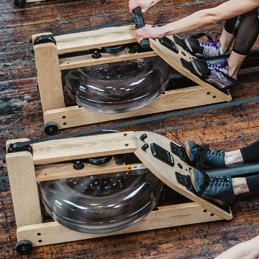 WaterRower A1 Studio Ash силовий тренажер для греблі з водою компактний, дерев'яний, для дому