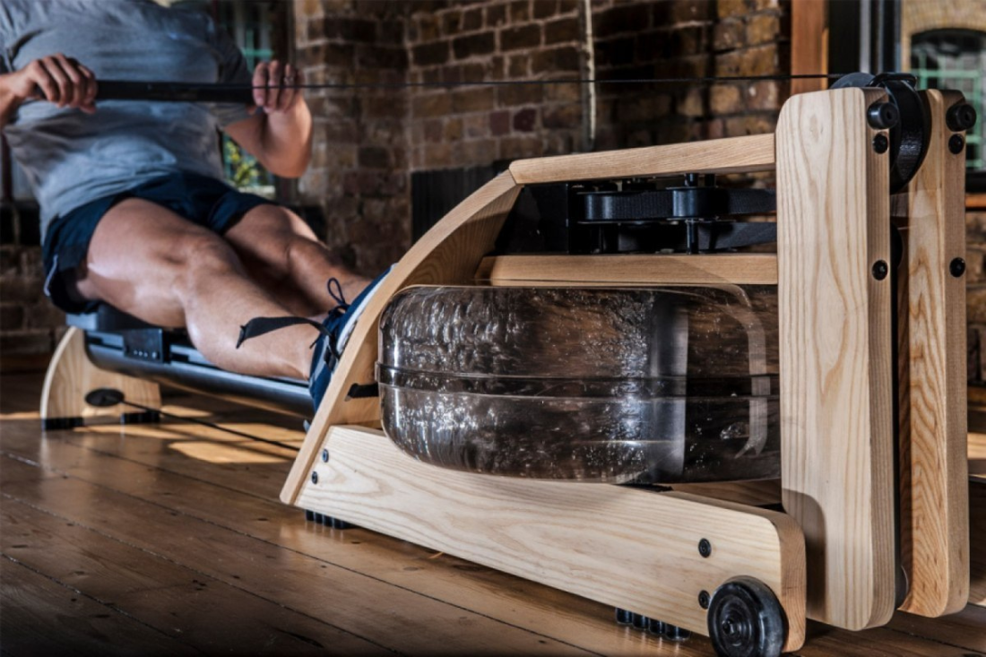 WaterRower A1 Studio Ash силовий тренажер для греблі з водою компактний, дерев'яний, для дому