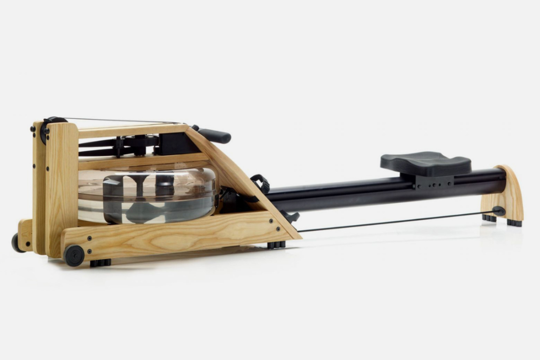 WaterRower A1 Studio Ash силовий тренажер для греблі з водою компактний, дерев'яний, для дому