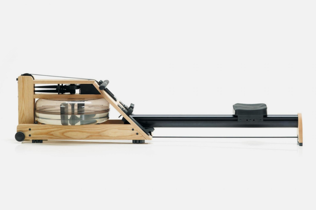 WaterRower A1 Studio Ash силовий тренажер для греблі з водою компактний, дерев'яний, для дому