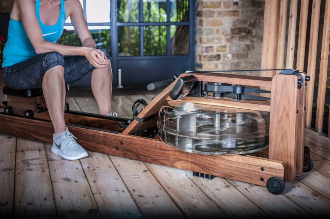 Гребний тренажер для дому WaterRower Classic Walnut S4 водний дерев'яний професійний