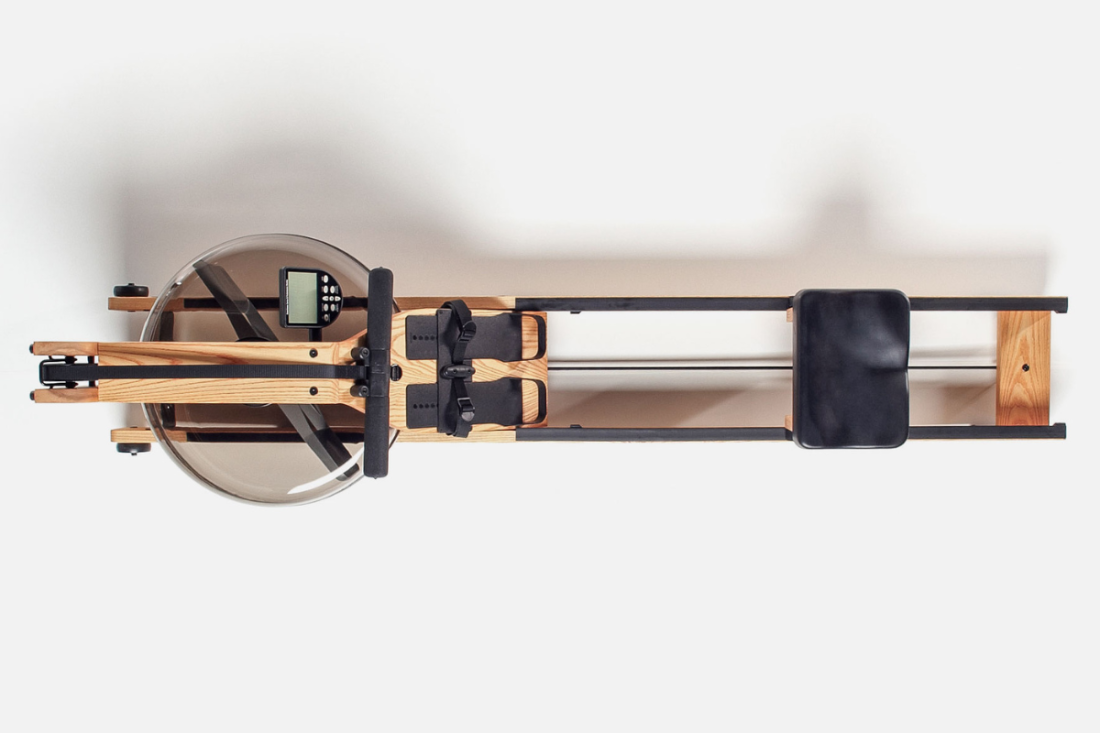 WaterRower Original Oak S4 спортивний тренажер гребний водний, гребна тяга для кардіо, дерев'яний