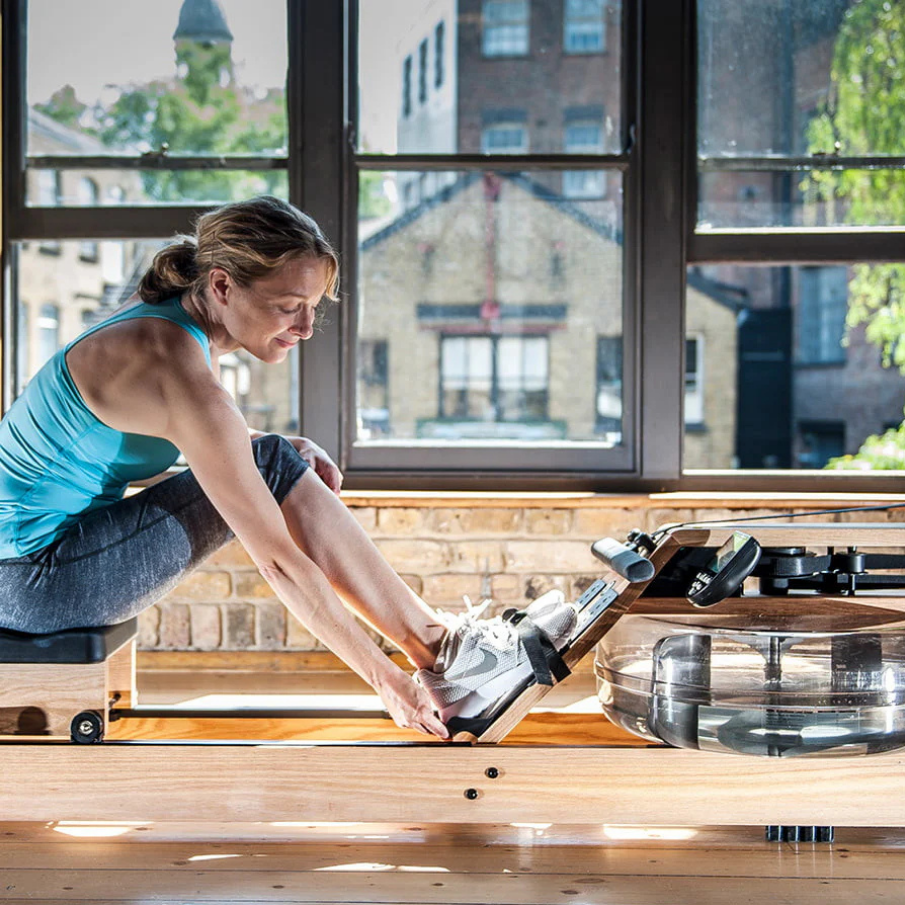 WaterRower Original Oak S4 спортивний тренажер гребний водний, гребна тяга для кардіо, дерев'яний