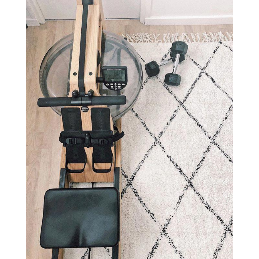 WaterRower Original Oak S4 спортивний тренажер гребний водний, гребна тяга для кардіо, дерев'яний