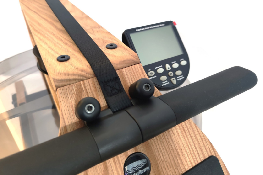 WaterRower Original Oak S4 спортивний тренажер гребний водний, гребна тяга для кардіо, дерев'яний