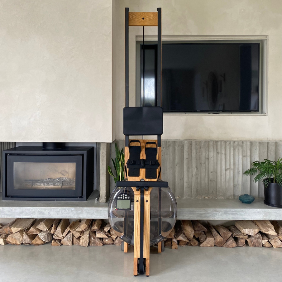 WaterRower Original Oak S4 спортивний тренажер гребний водний, гребна тяга для кардіо, дерев'яний