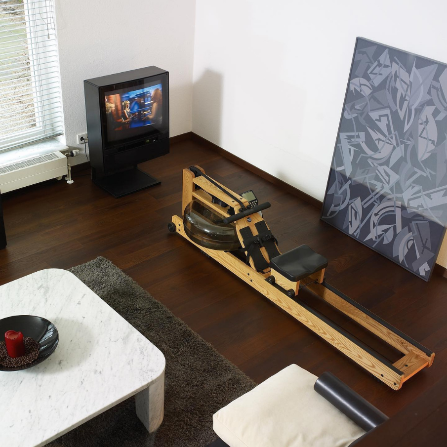 WaterRower Original Oak S4 спортивний тренажер гребний водний, гребна тяга для кардіо, дерев'яний