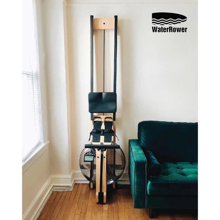 WaterRower Original Oak S4 спортивний тренажер гребний водний, гребна тяга для кардіо, дерев'яний