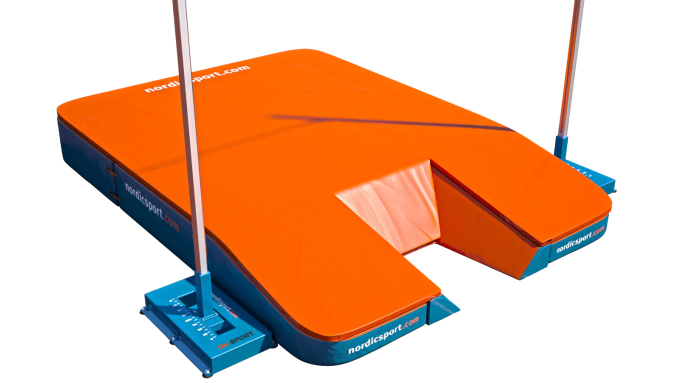 Мат для стрибків з жердиною Nordic Sport Pole Vault Pit Champion 2, WA сертифікат