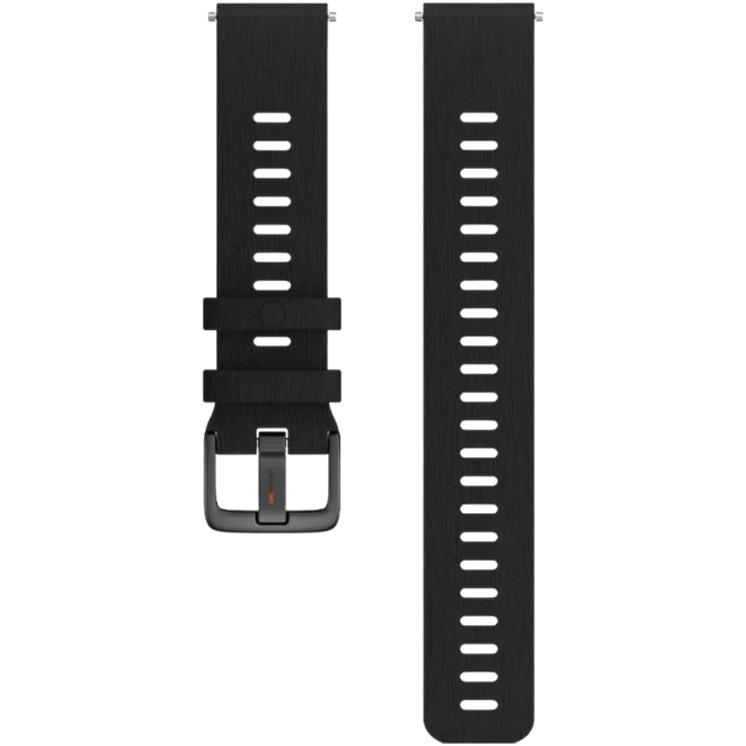 Polar силіконовий ремінець 20 мм для годинника Black Wristband 910106980 S-L