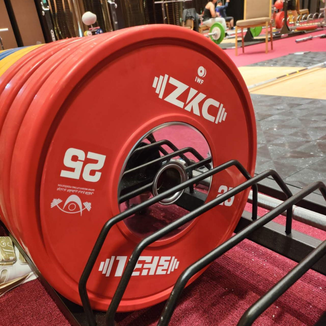 Комплект для змагань з важкої атлетики для чоловіків ZKC сертифікований IWF 190 кг