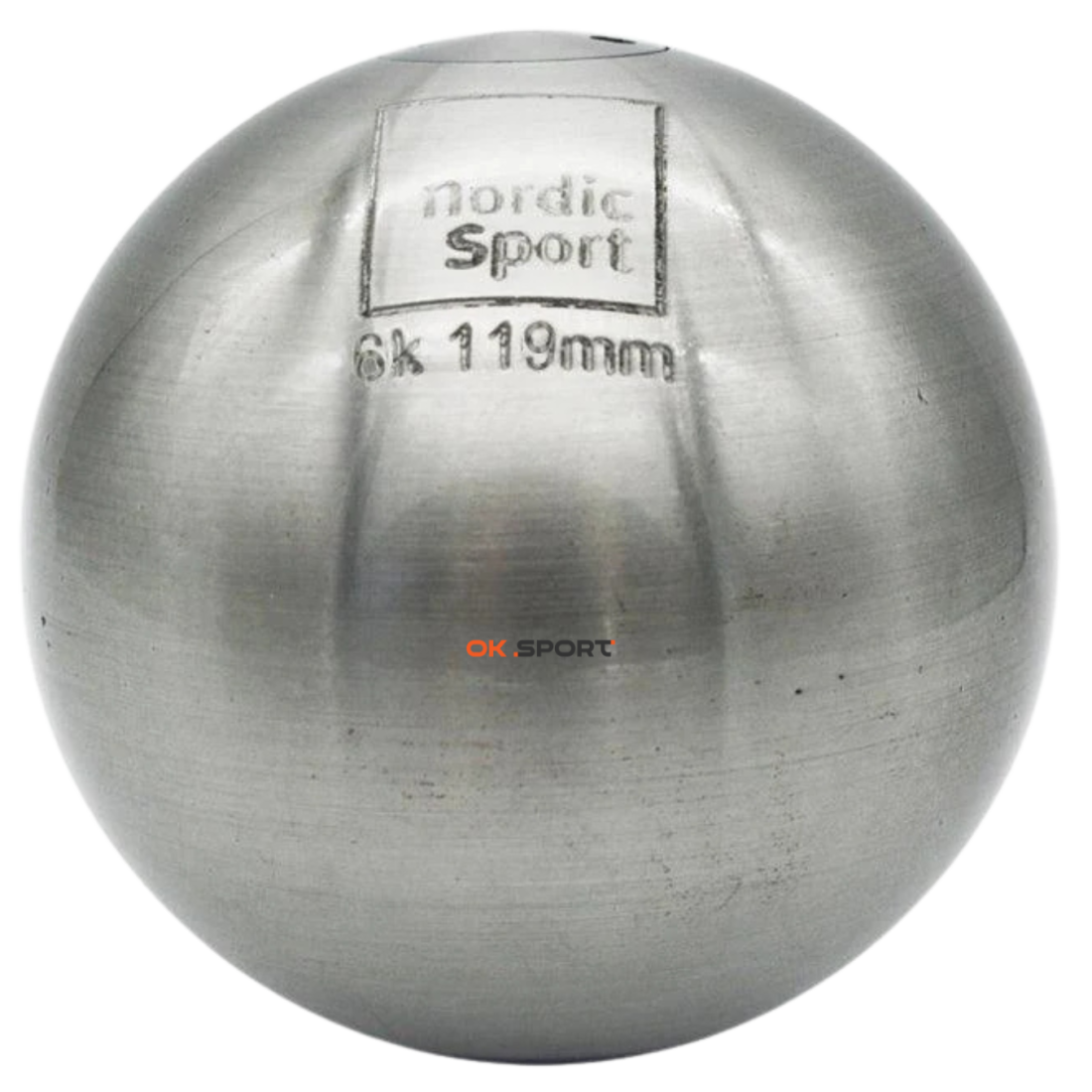 Ядро для штовхання Nordic Sport Shot Stainless Steel, WA сертифікат