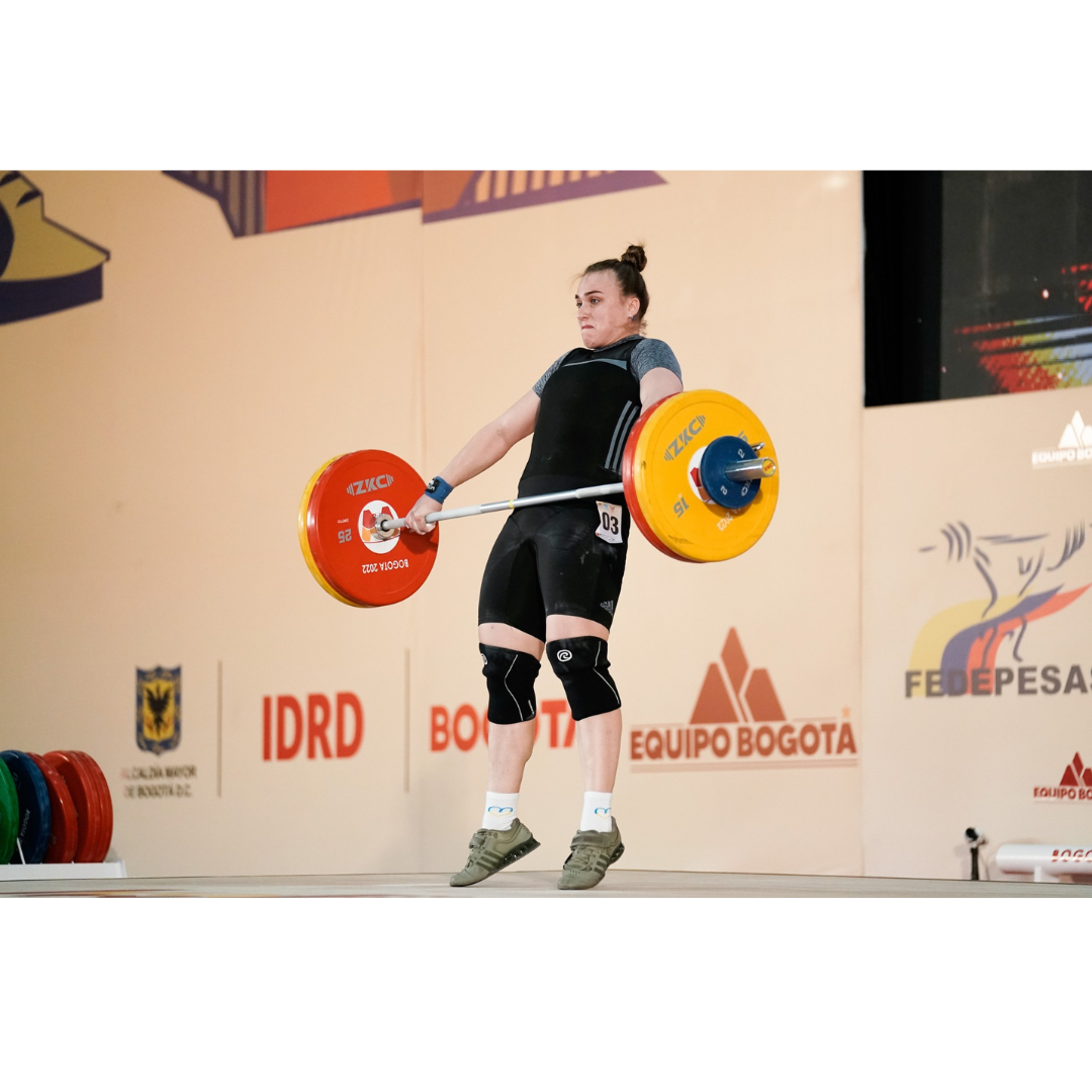 Комплект для змагань з важкої атлетики для жінок ZKC сертифікований IWF 185 кг