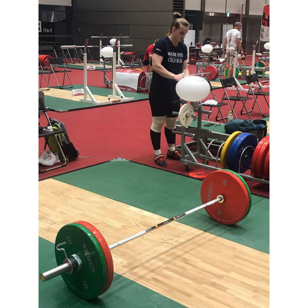Комплект для змагань з важкої атлетики для жінок ZKC сертифікований IWF 185 кг