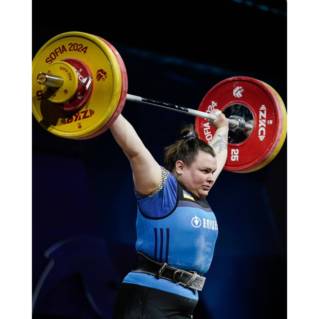 Комплект для змагань з важкої атлетики для жінок ZKC сертифікований IWF 185 кг