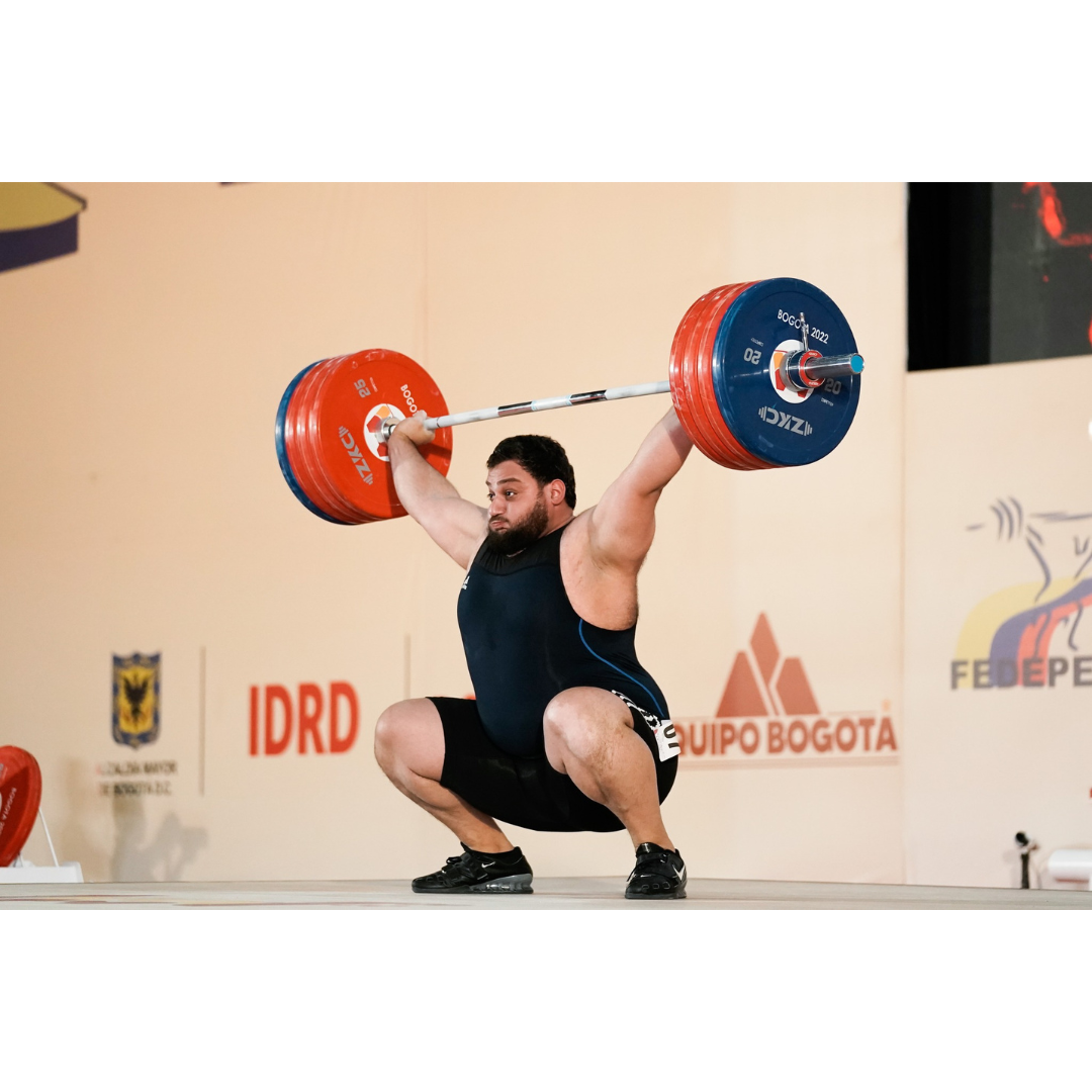 Комплект для змагань з важкої атлетики для чоловіків ZKC сертифікований IWF 190 кг