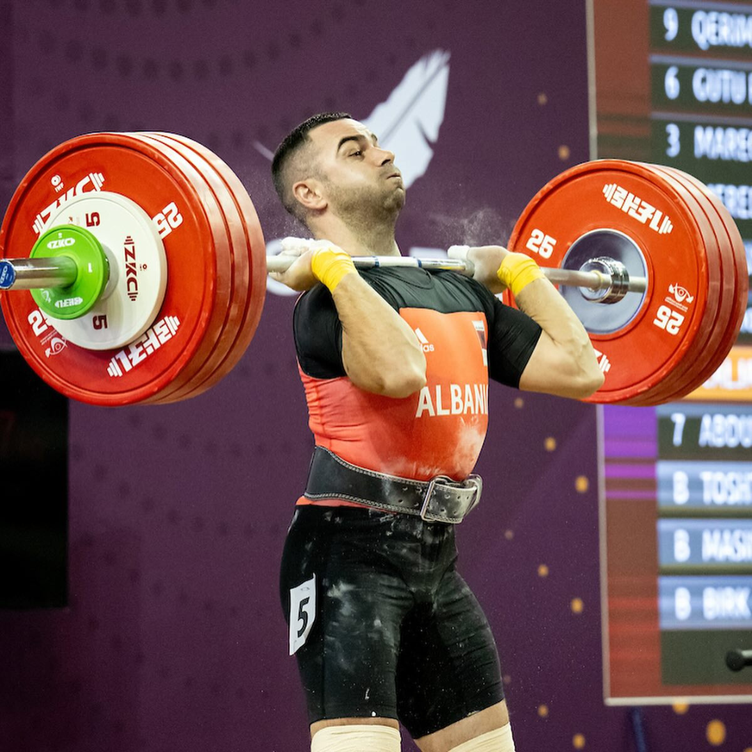 Комплект для змагань з важкої атлетики для чоловіків ZKC сертифікований IWF 190 кг