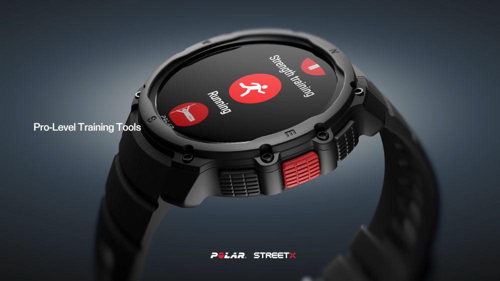 Смарт годинник для спорту Polar Street X Night Black