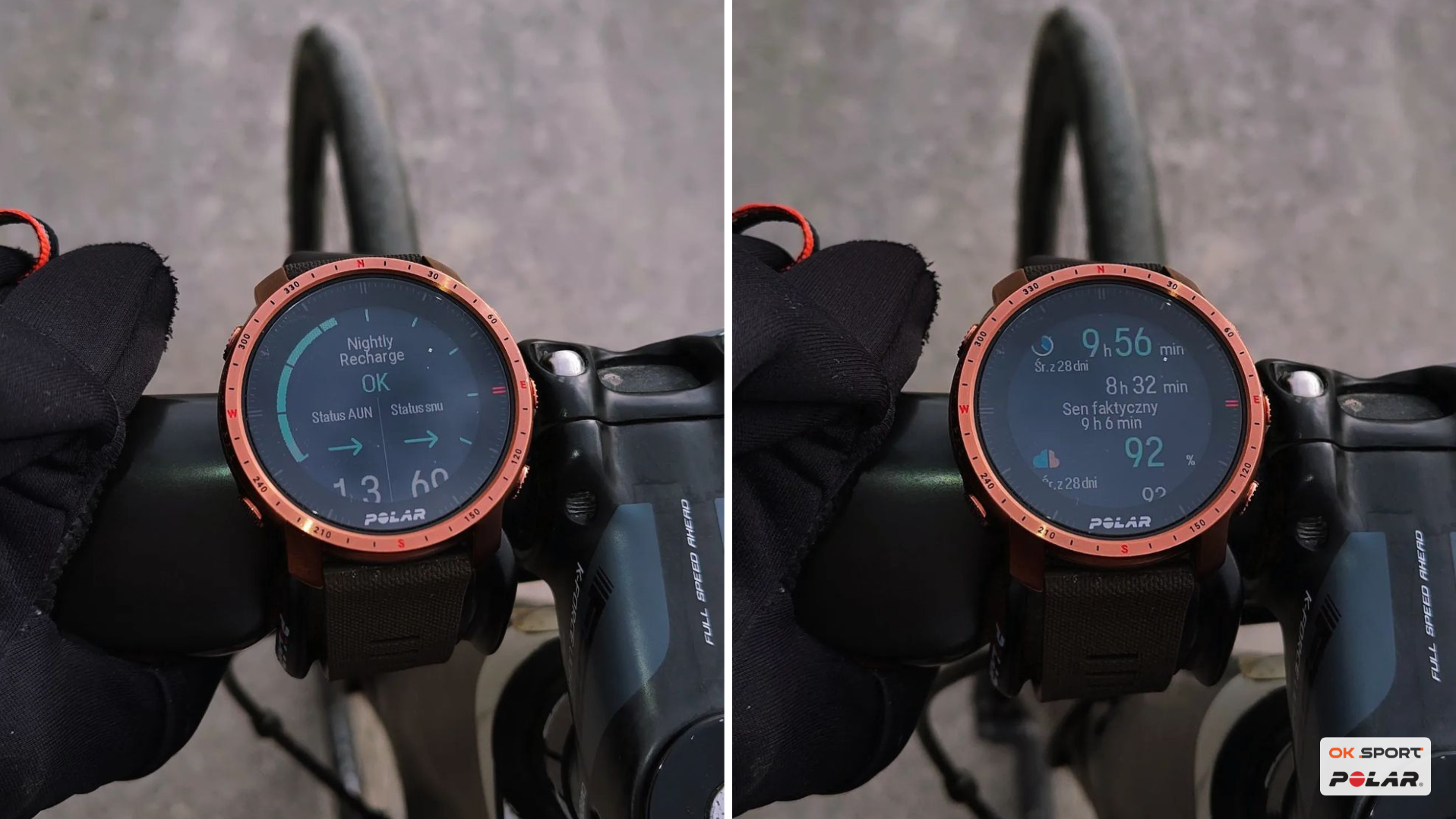 Спортивний годинник для велосипедиста Polar Grit X Pro Nordic Copper