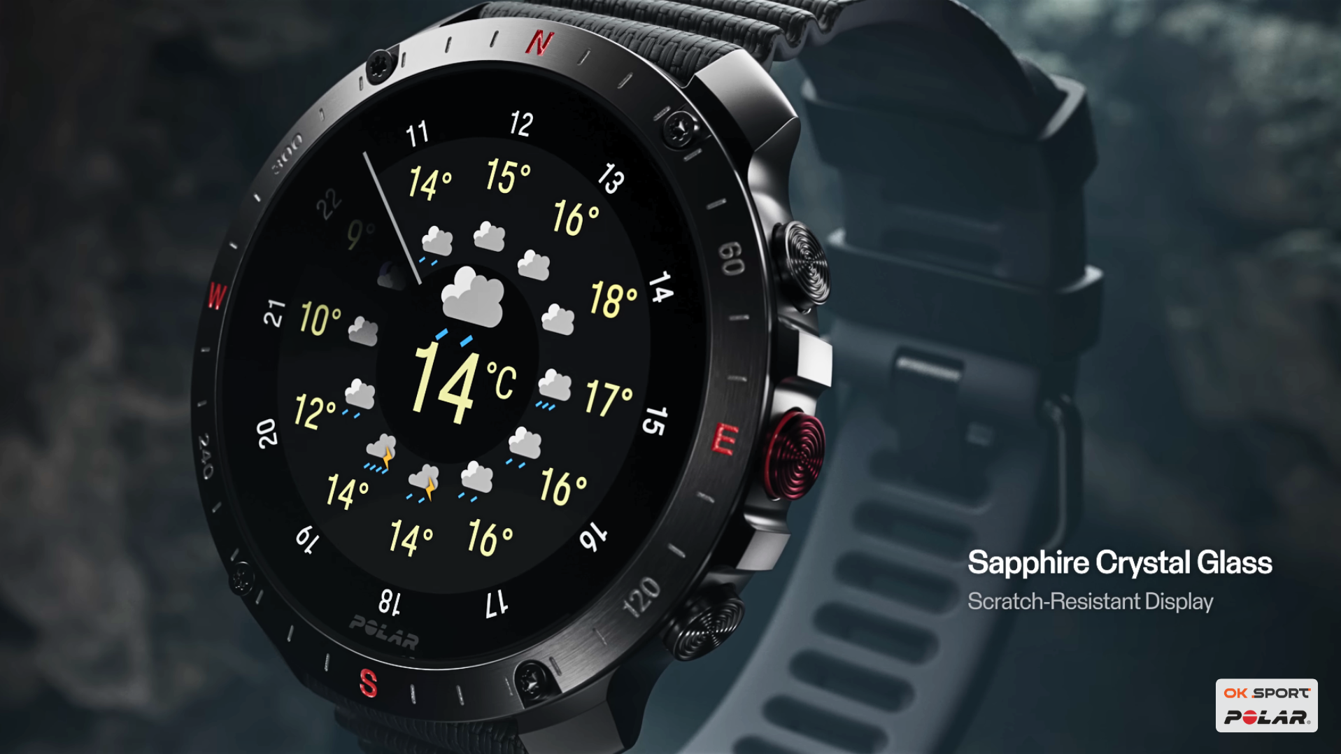 Polar Grit X2 Pro Black 900110283 годинник водонепроникний