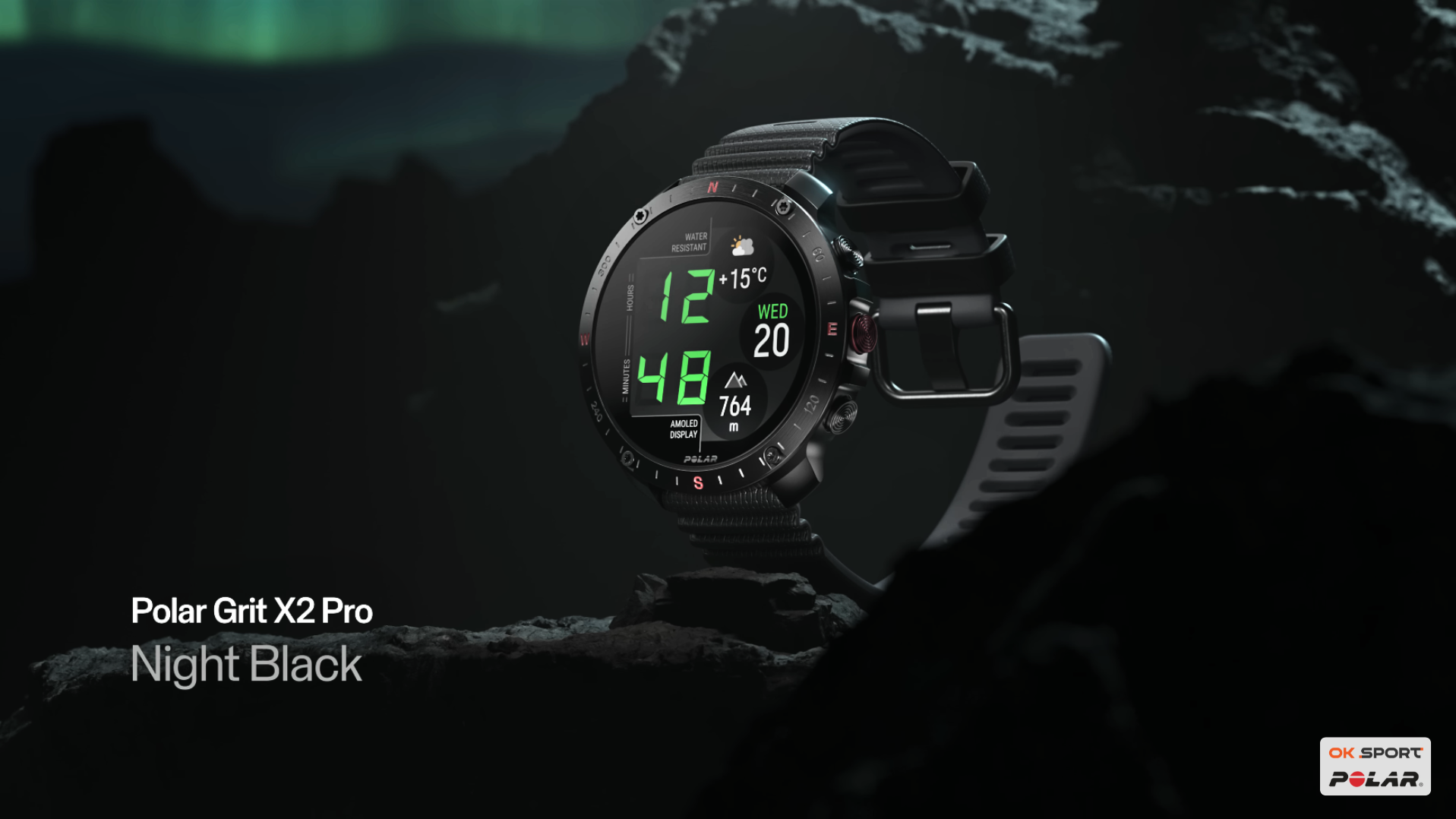 Polar Grit X2 Pro Black 900110283 годинник для спорту