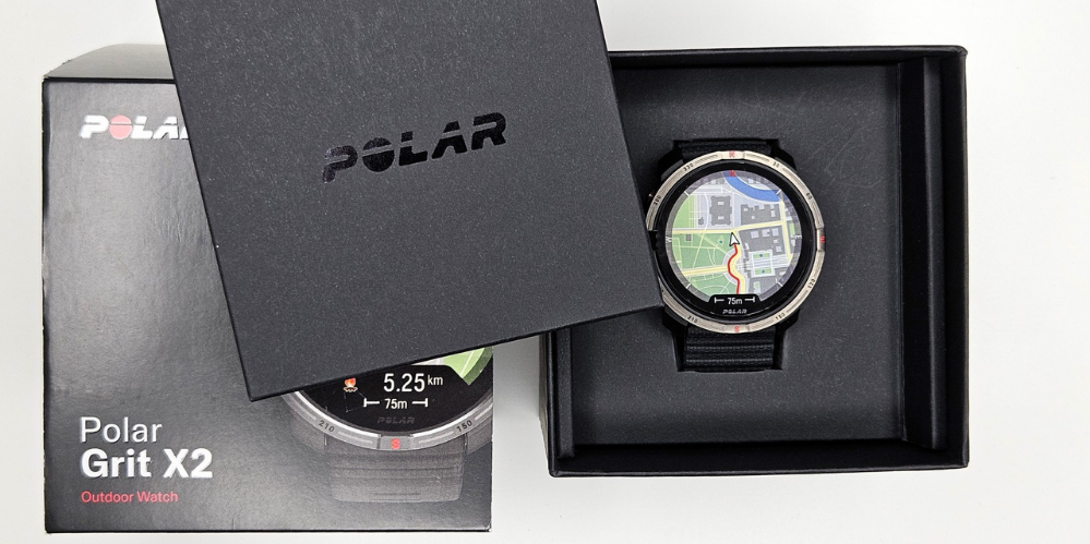 Polar Grit X2 Night Black Годинник наручний спортивний