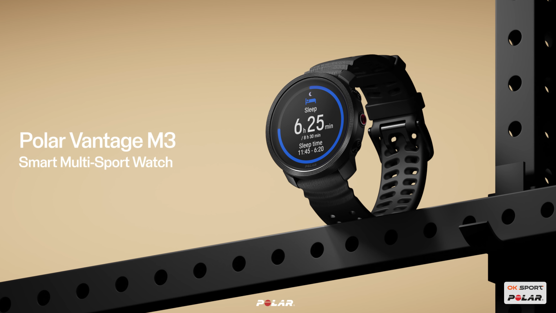 Polar Vantage M3 Black водонепроникний смарт-годинник