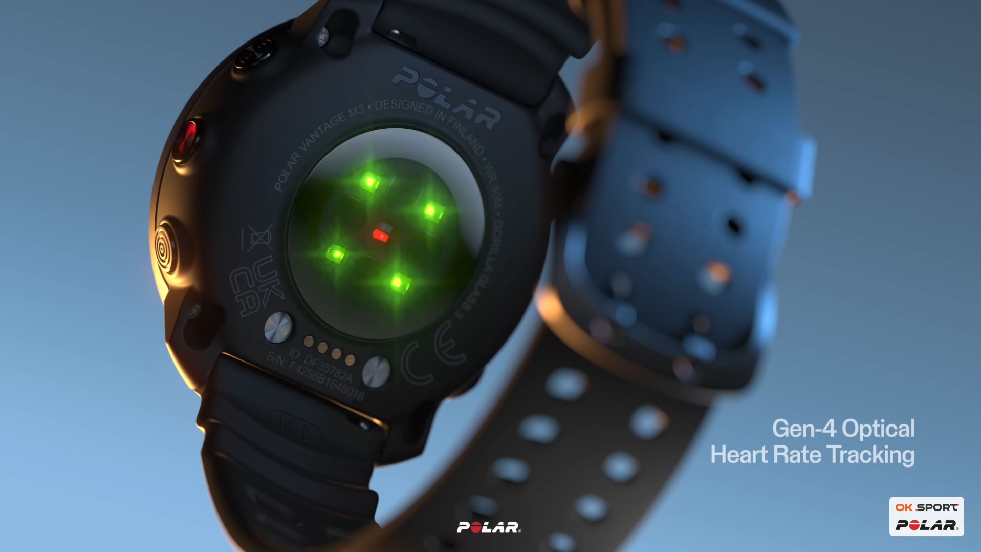Polar Vantage M3 Black смарт-годинник з додатками
