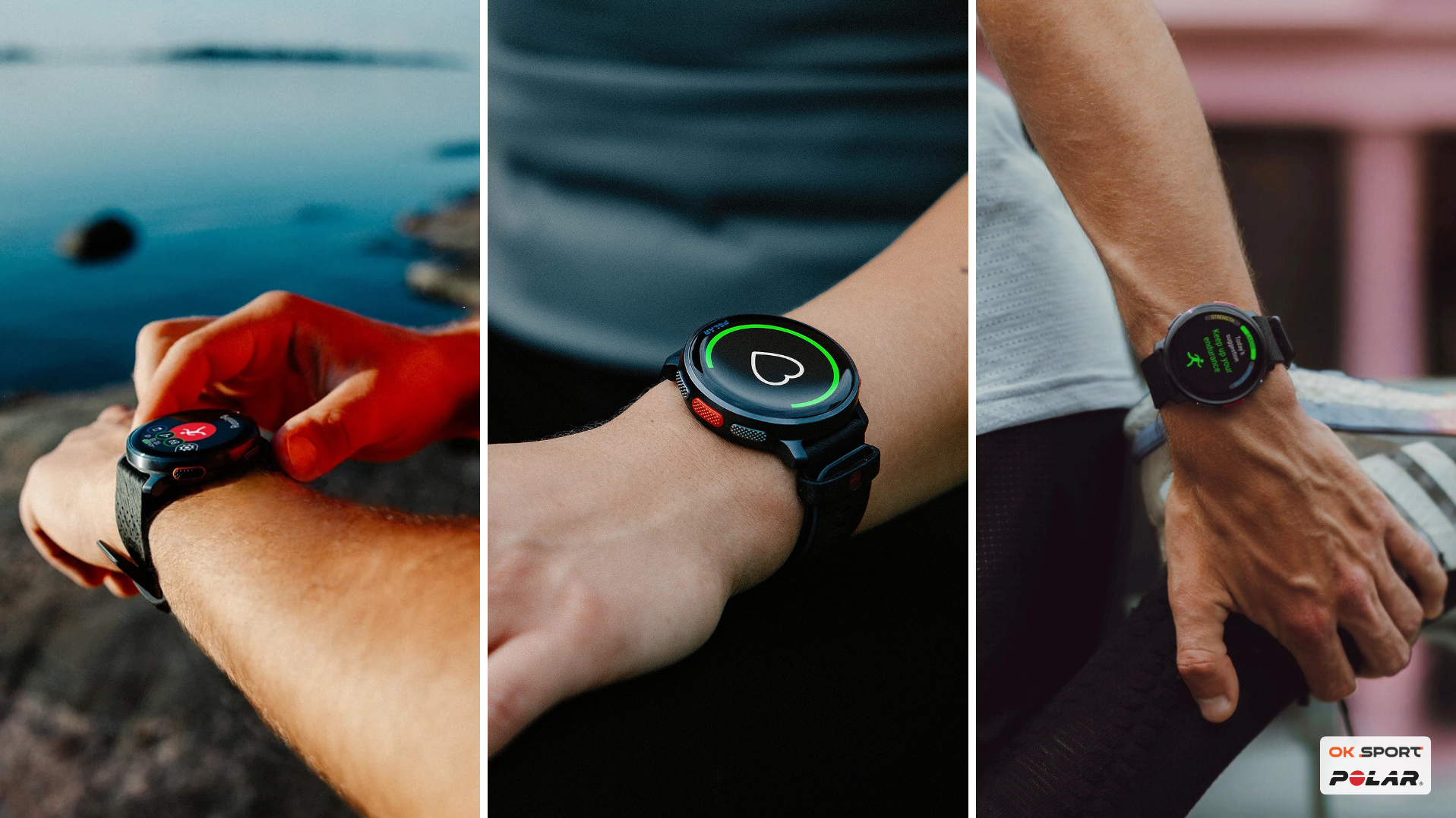 Розумний годинник для спорту Polar Vantage V3 Чорний