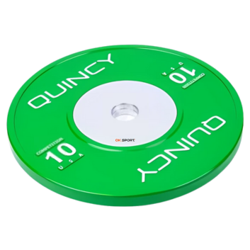 QUINCY Competition Disc FG 10 кг Зелений