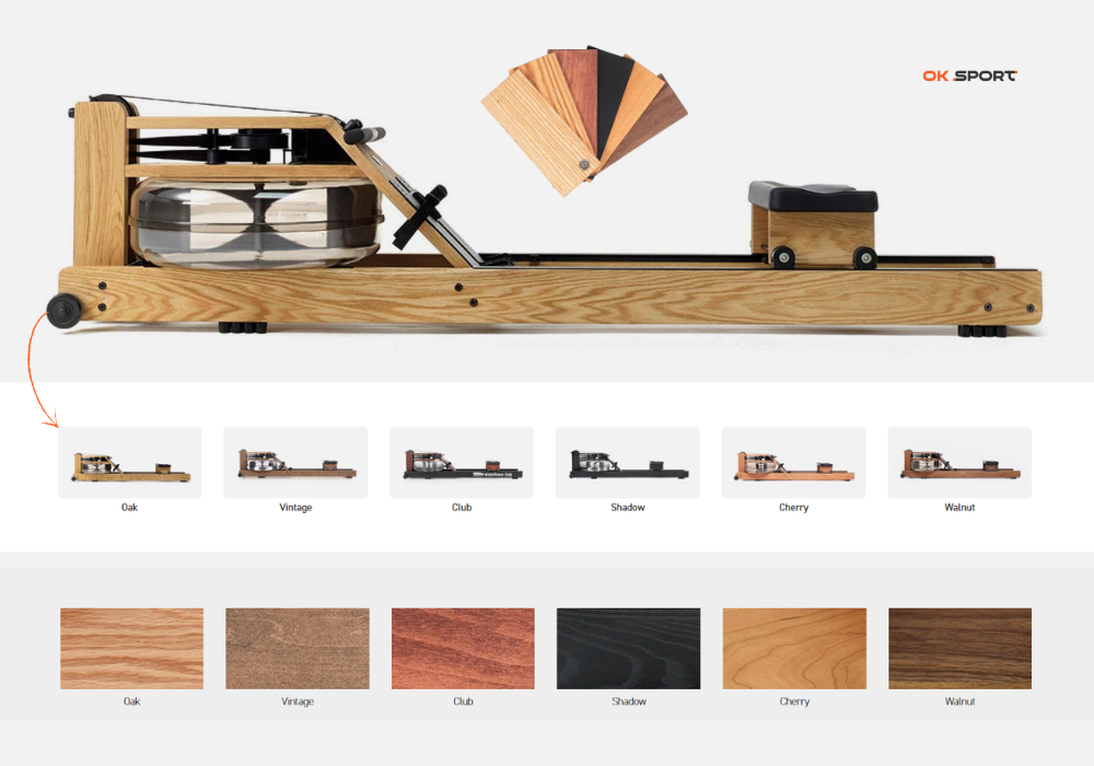 Oak Original Series WaterRower Rowing Machine