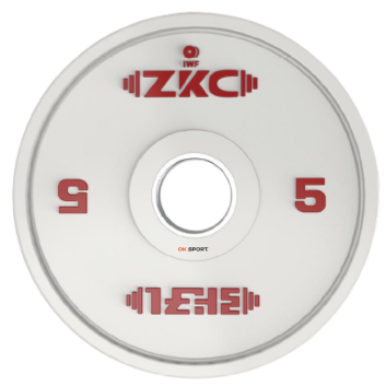 ZKC IWF Competition Disc 5 кг (білий)