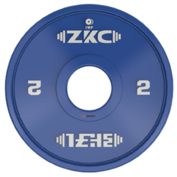 ZKC IWF Competition Disc 2 кг (синій)