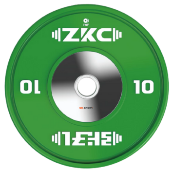 ZKC IWF Competition Disc 10 кг (зелений)